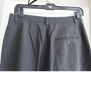 Dark Gray Wide Pant-leg Trousers - RALPH Ralph Lauren (8) ❧